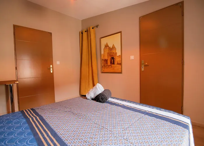 Confort ! Ville, Calme, Cinema Prive, Climatisation, Parking, Wifi Apartment Carcassonne