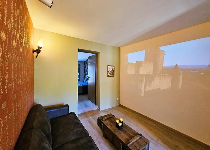 Confort ! Ville, Calme, Cinema Prive, Climatisation, Parking, Wifi Apartment